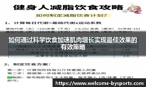 如何通过科学饮食加速肌肉增长实现最佳效果的有效策略